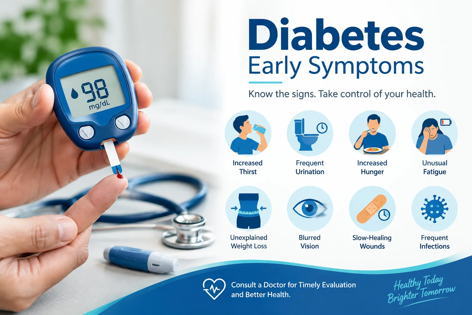Placeholder photo for the article "Diabetes Early Symptoms: When Should You Consult a Doctor?"